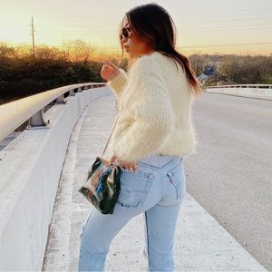 H&M Knit Mohair Blend Sweater